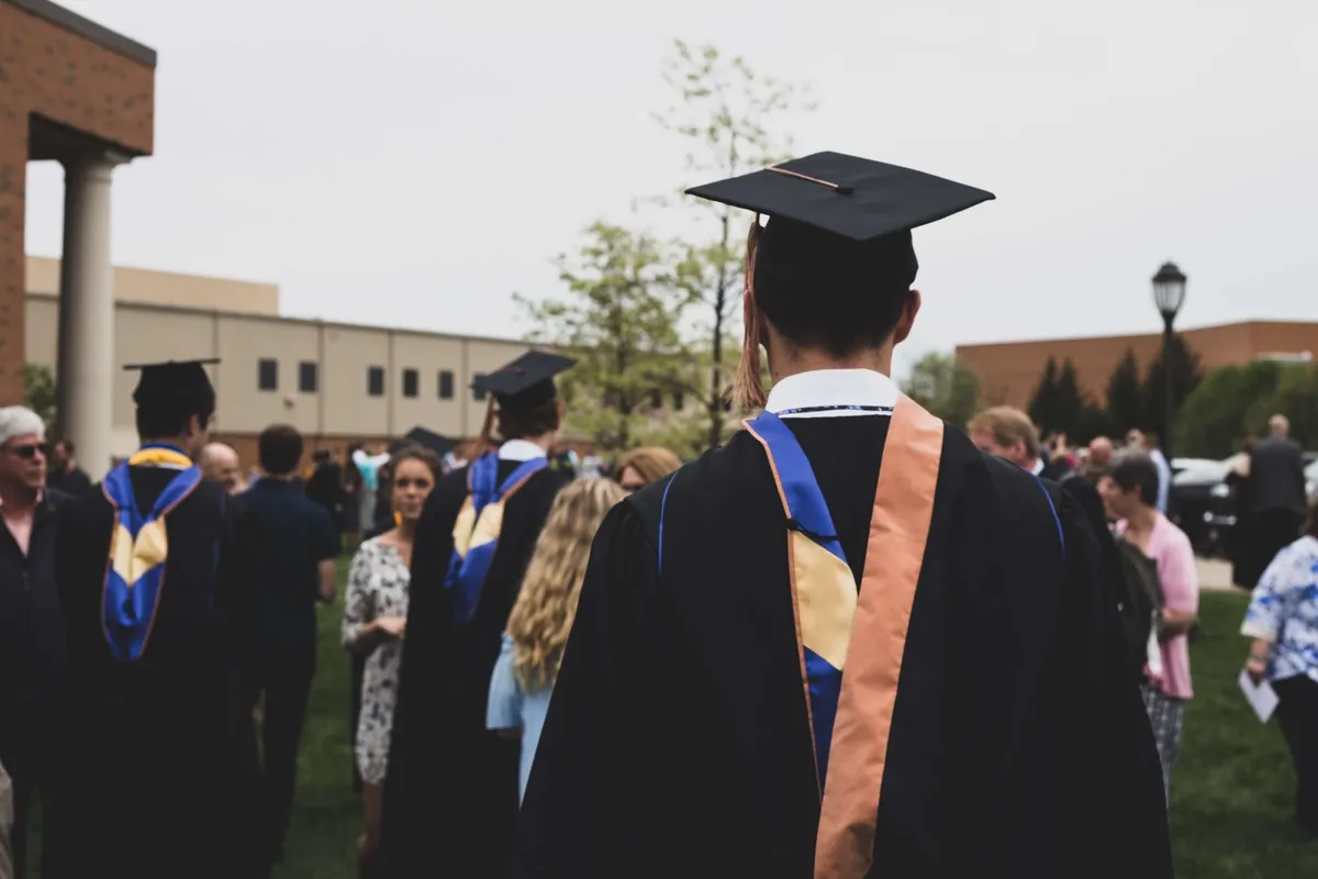 College Student at Graduation