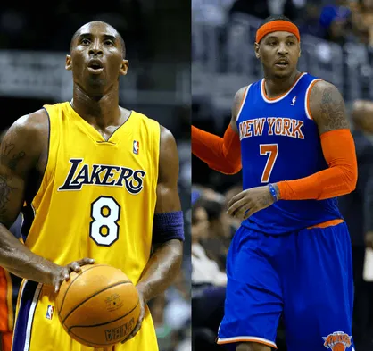 Kobe Bryant and Carmelo Anthony
