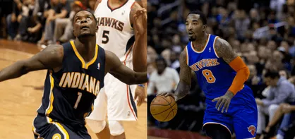 Lance Stephenson and J.R. Smith